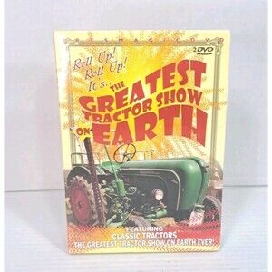 The Greatest Tractor Show On Earth DVD 2 Pack NEW Classic Tractors Farm DVDs